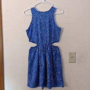 dELiA*s | Heart Cut-Out Skater Dress